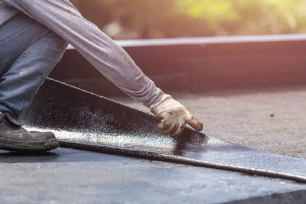 Professional Exterior Waterproofing technician working in Ridgeville, IN